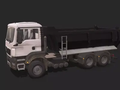 Truck  Low-poly 3D model