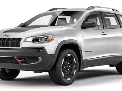Jeep Cherokee Trailhawk 2019 3D model