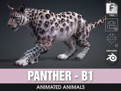 Panther-B1 3D model
