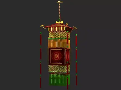Chinese  palace lantern   3D model