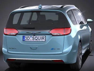 Chrysler Pacifica 2017 3D model