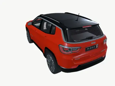 Jeep compass 3D model