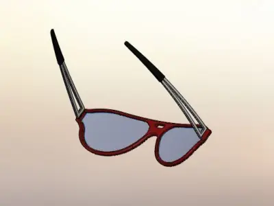 SunGlasses-Eye wear Free 3D model