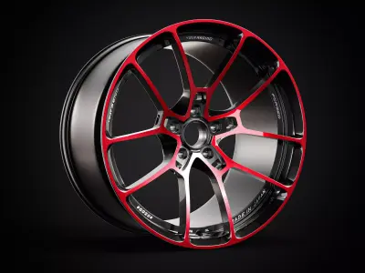 Volk Racing G025 3D model