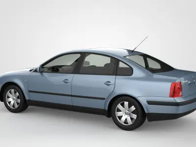 Volkswagen Passat B5 1997 3D model