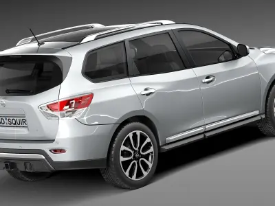 Nissan Pathfinder 2013 3D model