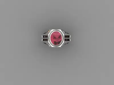 NEO MAN RING MODEL3 3D print model