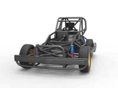 New Zealand Superstock car Base Version 2 Scale 1 to 25 3D print model