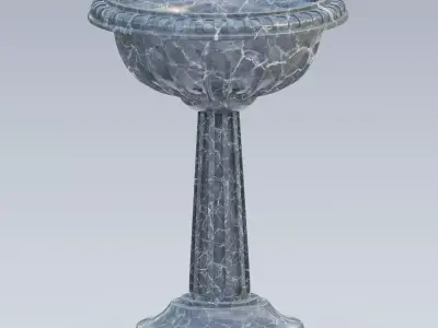 Garden urn planter21 3D model