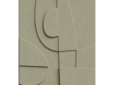 3D Wall Art 010 3D model