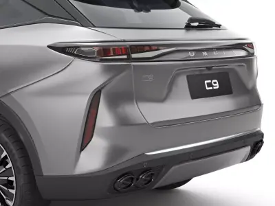 2025 Chery Omoda C9 with Interior 3D model