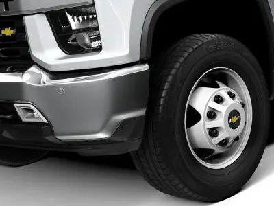 Chevrolet Silverado 3500HD Single Cab 2020 3D model