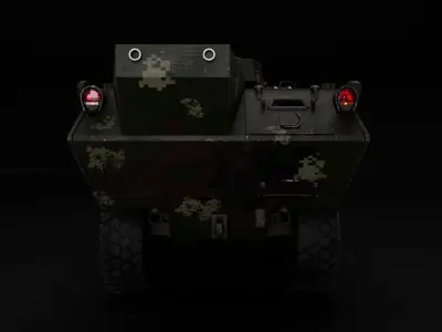 V-150 Commando 3D Model 3D model