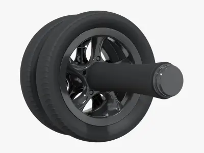 Roller for abdominal exercise 3D model