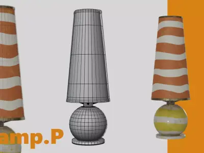 Lamp p 3D model