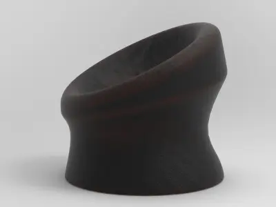 Frok Armchair Low-poly 3D model