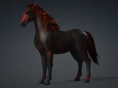 Horse-G10 3D model