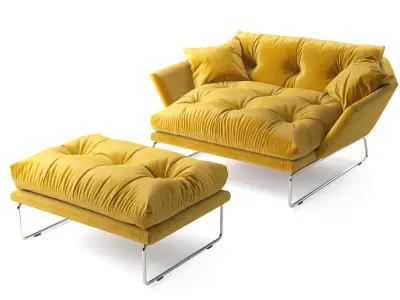 New York Suite Armchair Free trial model Free 3D model