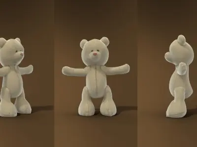 TEDDY TOY 3D 3D model