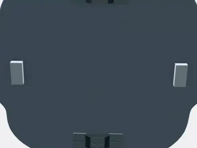 PRUNKHALLON Mirror Low-poly 3D model