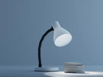 Modern lamp Low-poly 3D model purchase