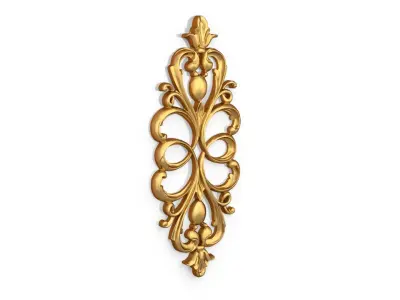 Classic decor ornament 148 3D model