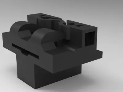 Chevrolet Volt glass hoist 3D print model