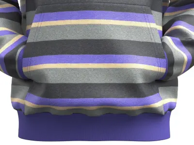 Premium Hoodie Hands Pocket Design 3D model