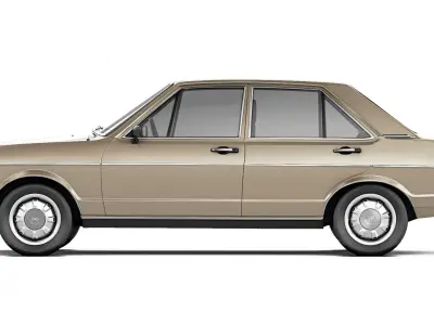 Audi 80 GLS B1 1976 3D model