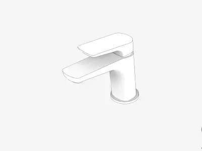 Basin Mixer - Luxury - Sublime Low-poly 3D model