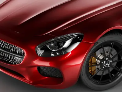 Mercedes-AMG GT 3D model