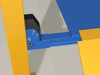 Car Lift R2  3D model