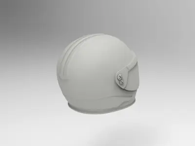 CLASSIC CAR HELMET 3D print model