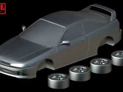 Honda Integra Type R 2nd Gen 1995-2001 3D print model