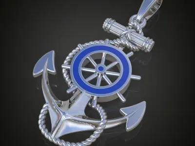 My Exclusive Pendant  3D 0103 printable model 3D print model