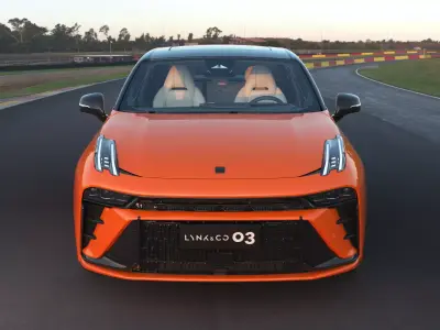 2023 Lynkco03 with interior Low-poly 3D model