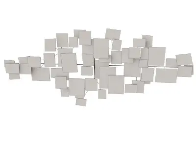 Curtis Jere - Wall Sculpture 3D model