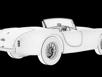 AC Ace 1957 - 3D Model 3D model