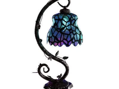 Antique Style Lamp  3D model