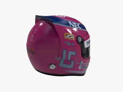 Stroll helmet 2019 Low-poly 3D model