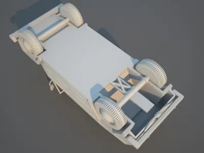 Volkswagen Safari or Thing PRINTABLE 3D print model