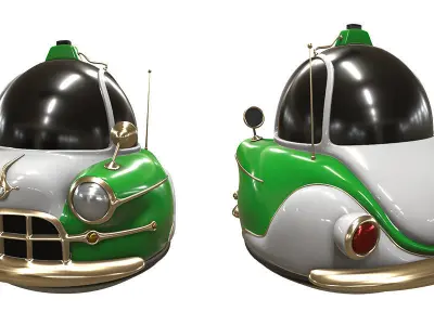Stylized car 3d model Low-poly 3D model by loopix3d - Low-poly