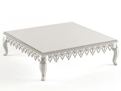 Table in oriental eastern style  3D model