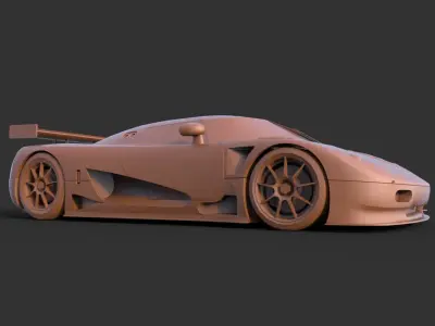 Koenigsegg CCR 3D print model