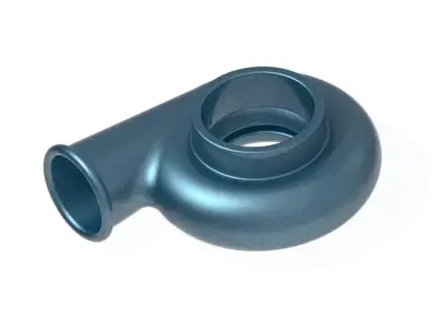 Kids Engineering Compressor Housing 3D print model