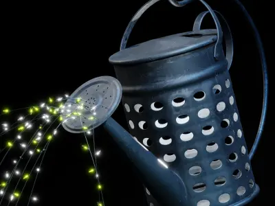 Landscape lamp 3D model