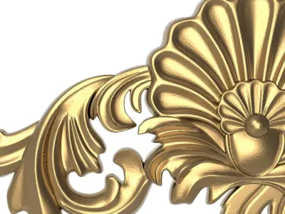  decorative pattern ready for 3D printing 3D model 164