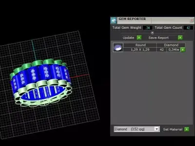 Ring Rolex Articulado 3D print model