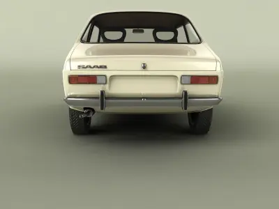 SAAB 99 3D model