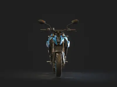 Base model  Suzuki GSX 8S 2023 3D model